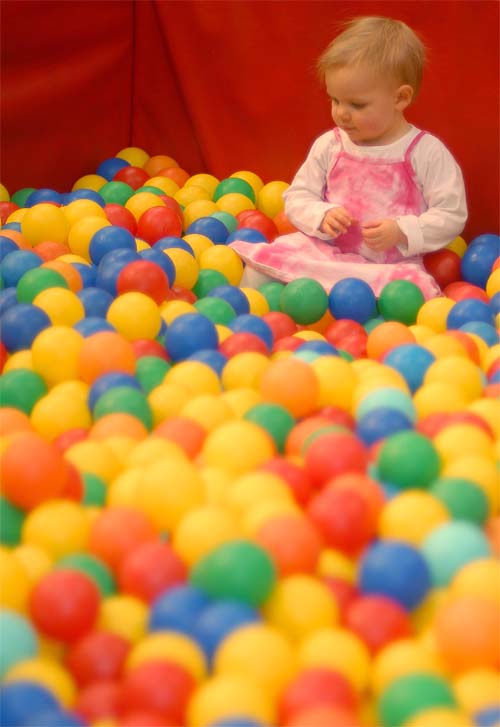 Louise in a Ball Pool